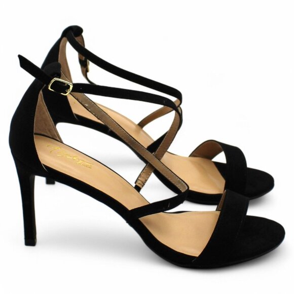 Womens TS35 Darria2 Strappy Dress Sandals, Black - Picture 3 of 7